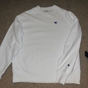 White Champion sweatshirt